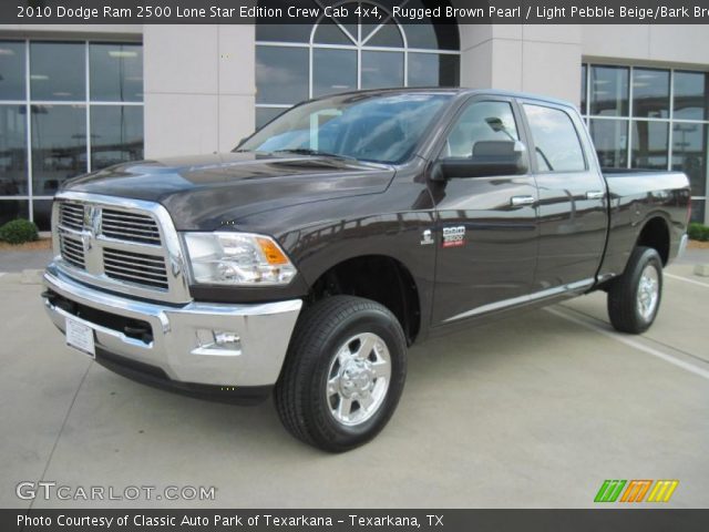 2010 Dodge Ram 2500 Lone Star Edition Crew Cab 4x4 in Rugged Brown Pearl