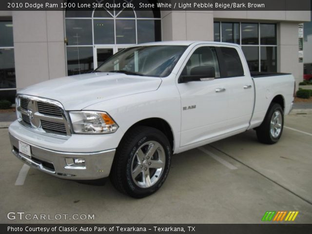 2010 Dodge Ram 1500 Lone Star Quad Cab in Stone White