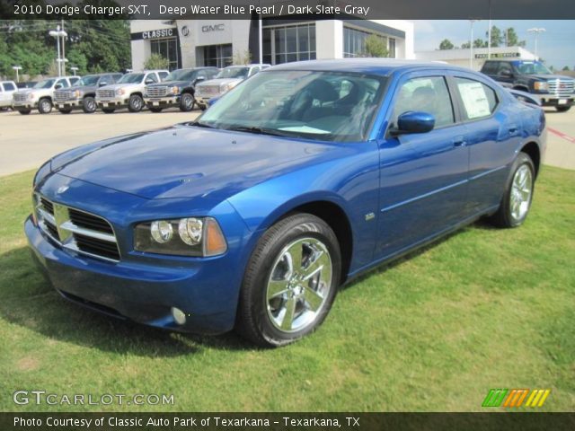 2010 Dodge Charger SXT in Deep Water Blue Pearl