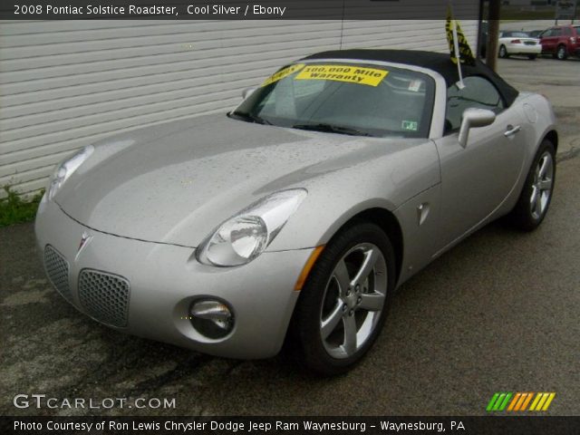 2008 Pontiac Solstice Roadster in Cool Silver