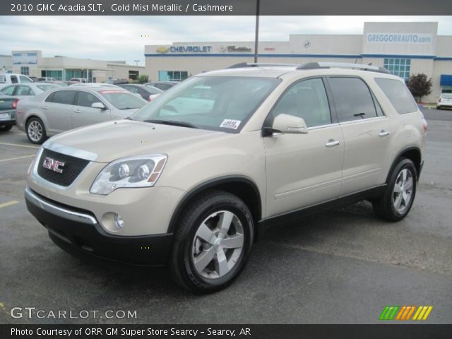 2010 GMC Acadia SLT in Gold Mist Metallic