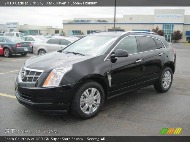 2010 Cadillac SRX V6 in Black Raven