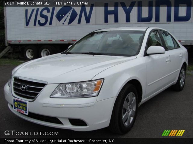 2010 Hyundai Sonata GLS in Pearl White