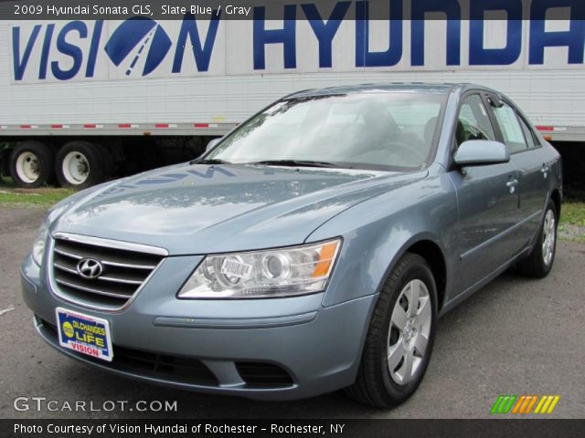 2009 Hyundai Sonata GLS in Slate Blue