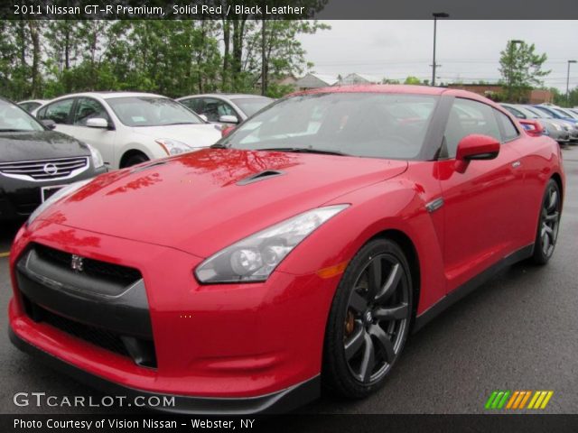 2011 Nissan GT-R Premium in Solid Red