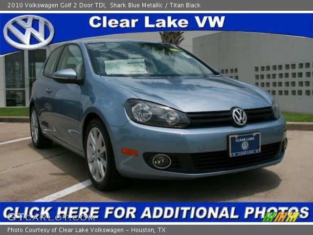 2010 Volkswagen Golf 2 Door TDI in Shark Blue Metallic