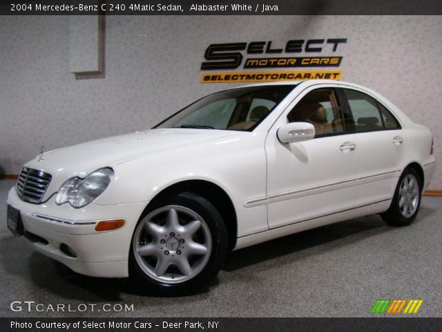 2004 Mercedes-Benz C 240 4Matic Sedan in Alabaster White
