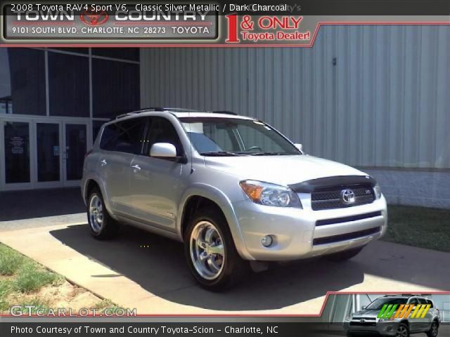 2008 Toyota RAV4 Sport V6 in Classic Silver Metallic