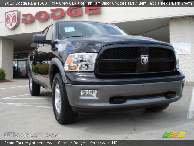 2010 Dodge Ram 1500 TRX4 Crew Cab 4x4 in Brilliant Black Crystal Pearl