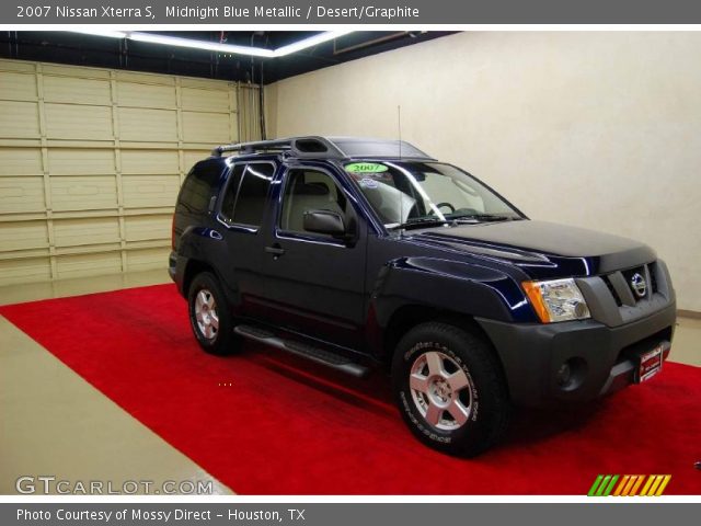 2007 Nissan Xterra S in Midnight Blue Metallic