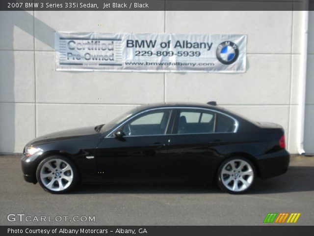 2007 BMW 3 Series 335i Sedan in Jet Black
