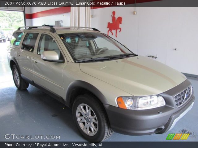 2007 Volvo XC70 AWD Cross Country in Lunar Gold Metallic
