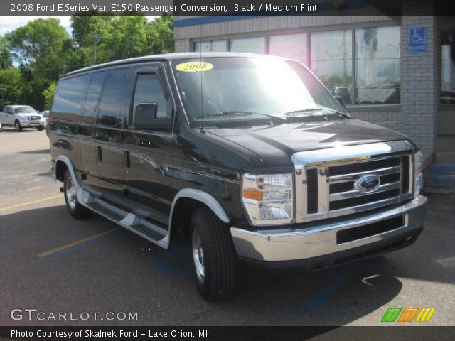 2008 Ford E Series Van E150 Passenger Conversion in Black