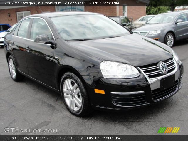 2007 Volkswagen Jetta Wolfsburg Edition Sedan in Black