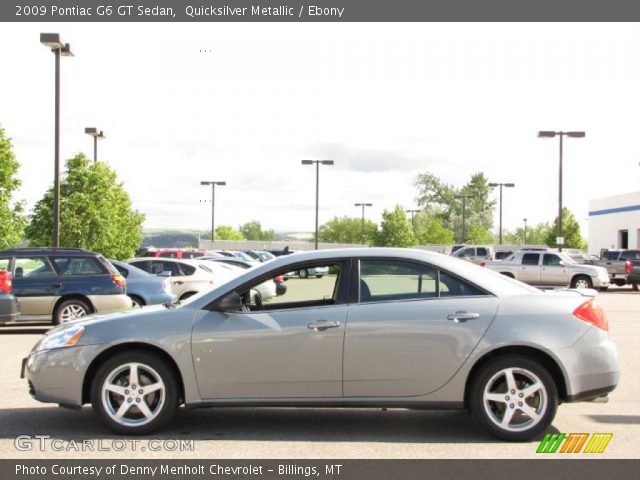 2009 Pontiac G6 GT Sedan in Quicksilver Metallic