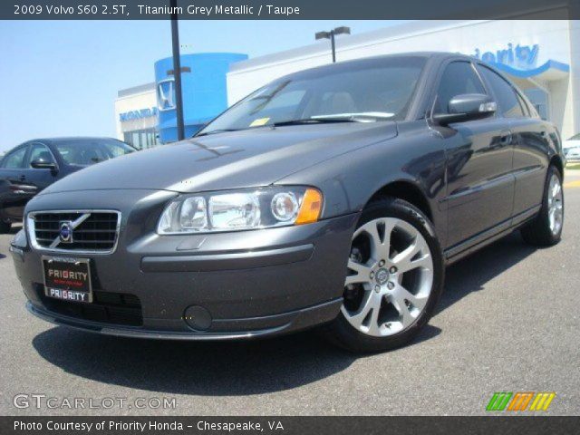 2009 Volvo S60 2.5T in Titanium Grey Metallic