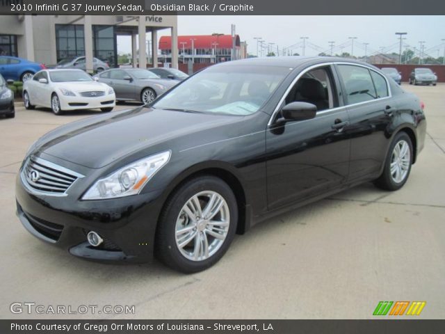 2010 Infiniti G 37 Journey Sedan in Obsidian Black