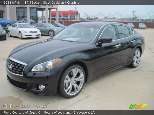 2011 Infiniti M 37 S Sedan in Black Obsidian