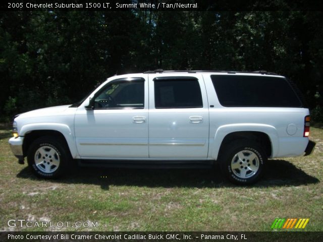 2005 Chevrolet Suburban 1500 LT in Summit White