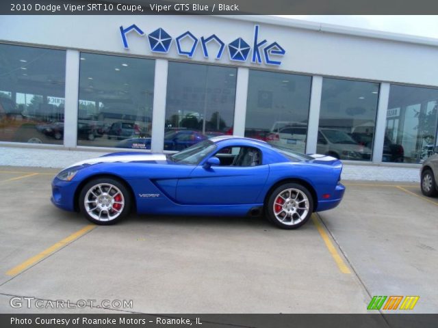 2010 Dodge Viper SRT10 Coupe in Viper GTS Blue