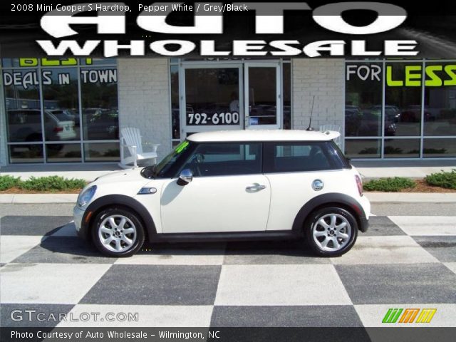 2008 Mini Cooper S Hardtop in Pepper White