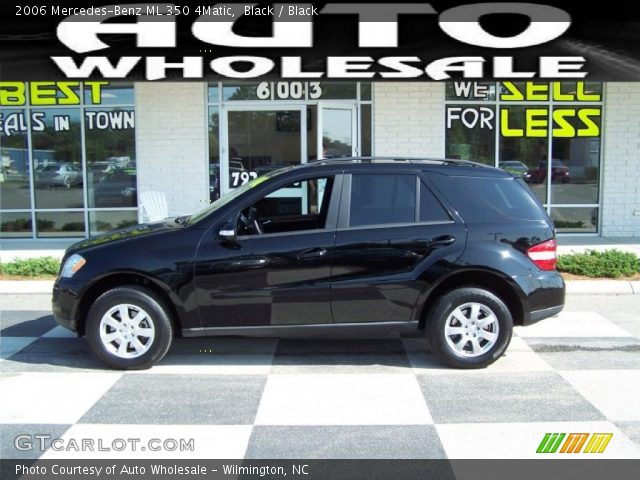 2006 Mercedes-Benz ML 350 4Matic in Black