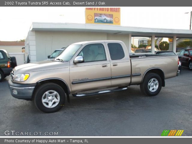 2002 Toyota Tundra SR5 Access Cab in Desert Sand