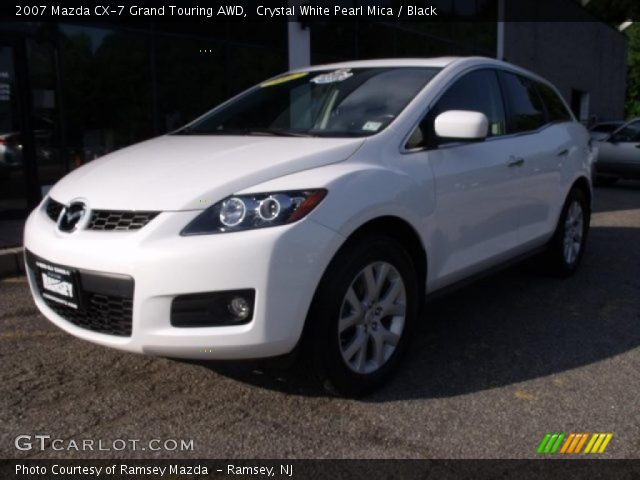 2007 Mazda CX-7 Grand Touring AWD in Crystal White Pearl Mica