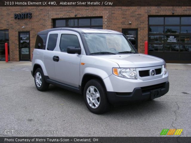 2010 Honda Element LX 4WD in Alabaster Silver Metallic