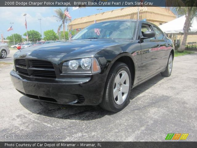 2008 Dodge Charger Police Package in Brilliant Black Crystal Pearl