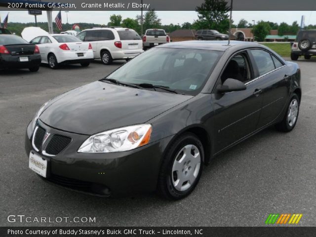 2007 Pontiac G6 Sedan in Granite Metallic