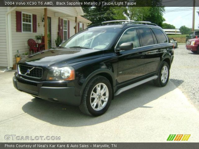 2004 Volvo XC90 T6 AWD in Black Sapphire Metallic