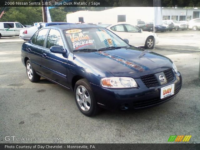 2006 Nissan Sentra 1.8 S in Blue Dusk Metallic