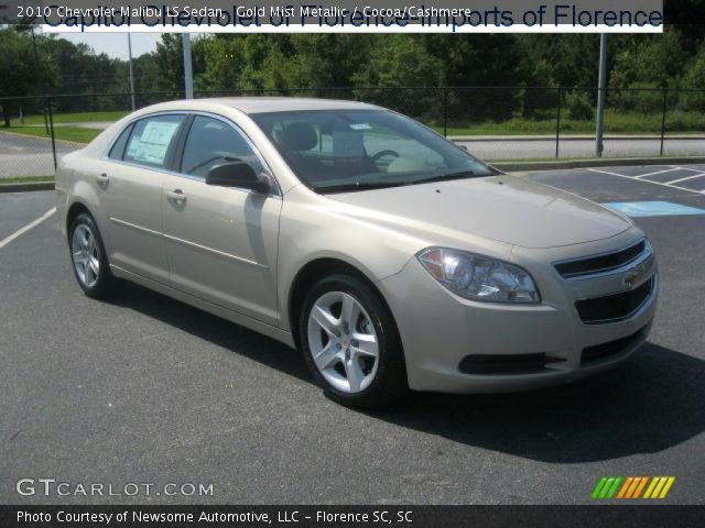 2010 Chevrolet Malibu LS Sedan in Gold Mist Metallic