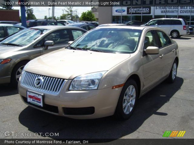 2007 Mercury Milan I4 in Dune Pearl Metallic