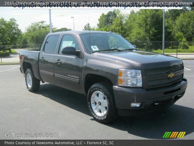 2010 Chevrolet Silverado 1500 LTZ Crew Cab 4x4 in Taupe Gray Metallic