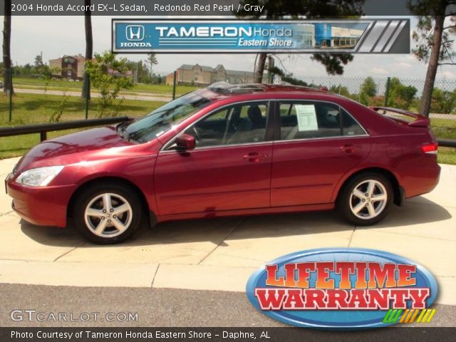 2004 Honda Accord EX-L Sedan in Redondo Red Pearl