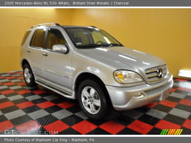 2005 Mercedes-Benz ML 500 4Matic in Brilliant Silver Metallic