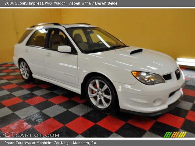 2006 Subaru Impreza WRX Wagon in Aspen White