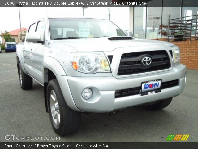 2006 Toyota Tacoma TRD Double Cab 4x4 in Silver Streak Mica