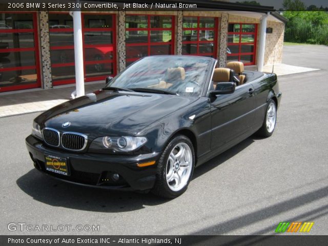 2006 BMW 3 Series 330i Convertible in Jet Black