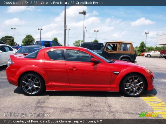 2009 Mazda RX-8 R3 in Velocity Red Mica