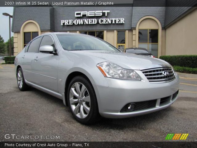 2007 Infiniti M 35 Sedan in Liquid Platinum Metallic