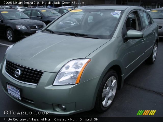 2008 Nissan Sentra 2.0 in Metallic Jade Green