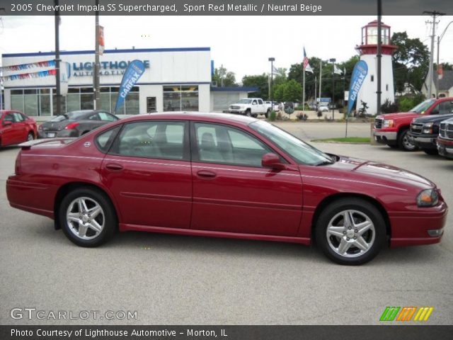 2005 Chevrolet Impala SS Supercharged in Sport Red Metallic
