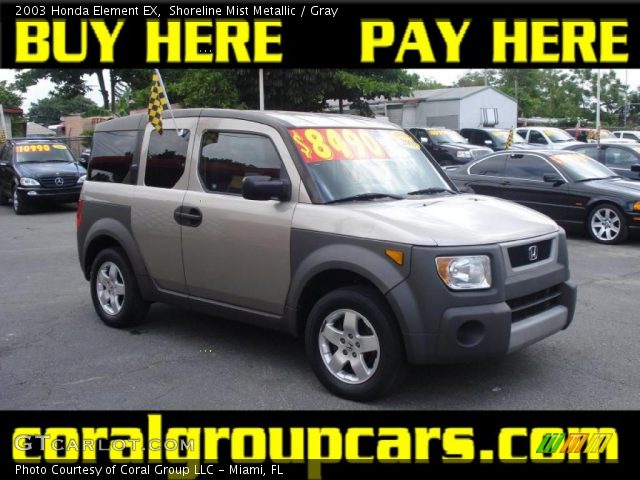 2003 Honda Element EX in Shoreline Mist Metallic
