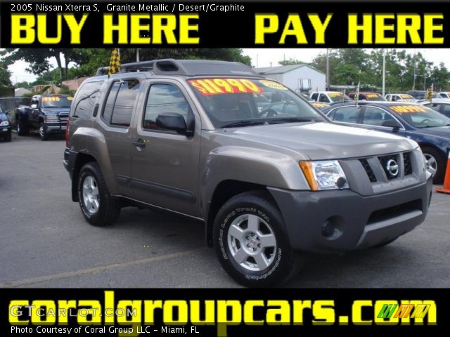 2005 Nissan Xterra S in Granite Metallic