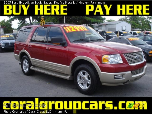 2005 Ford Expedition Eddie Bauer in Redfire Metallic