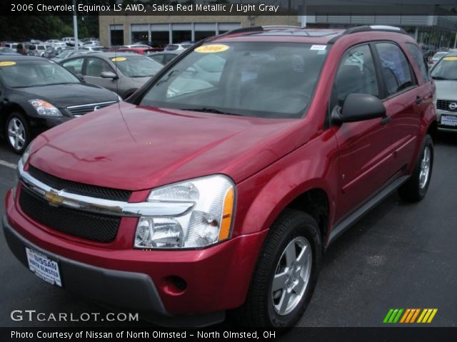 2006 Chevrolet Equinox LS AWD in Salsa Red Metallic
