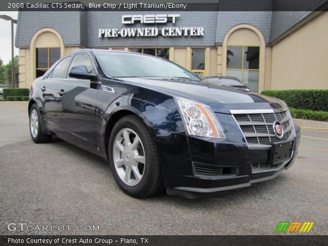 2008 Cadillac CTS Sedan in Blue Chip